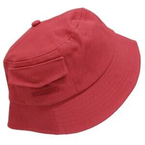 Sealskinz Unisex L/XL Red Waterproof Canvas Bucket Hat